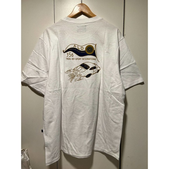 Aime Leon Dore ALD / Porsche 356 Tee - White size Medium - Picture 1 of 6